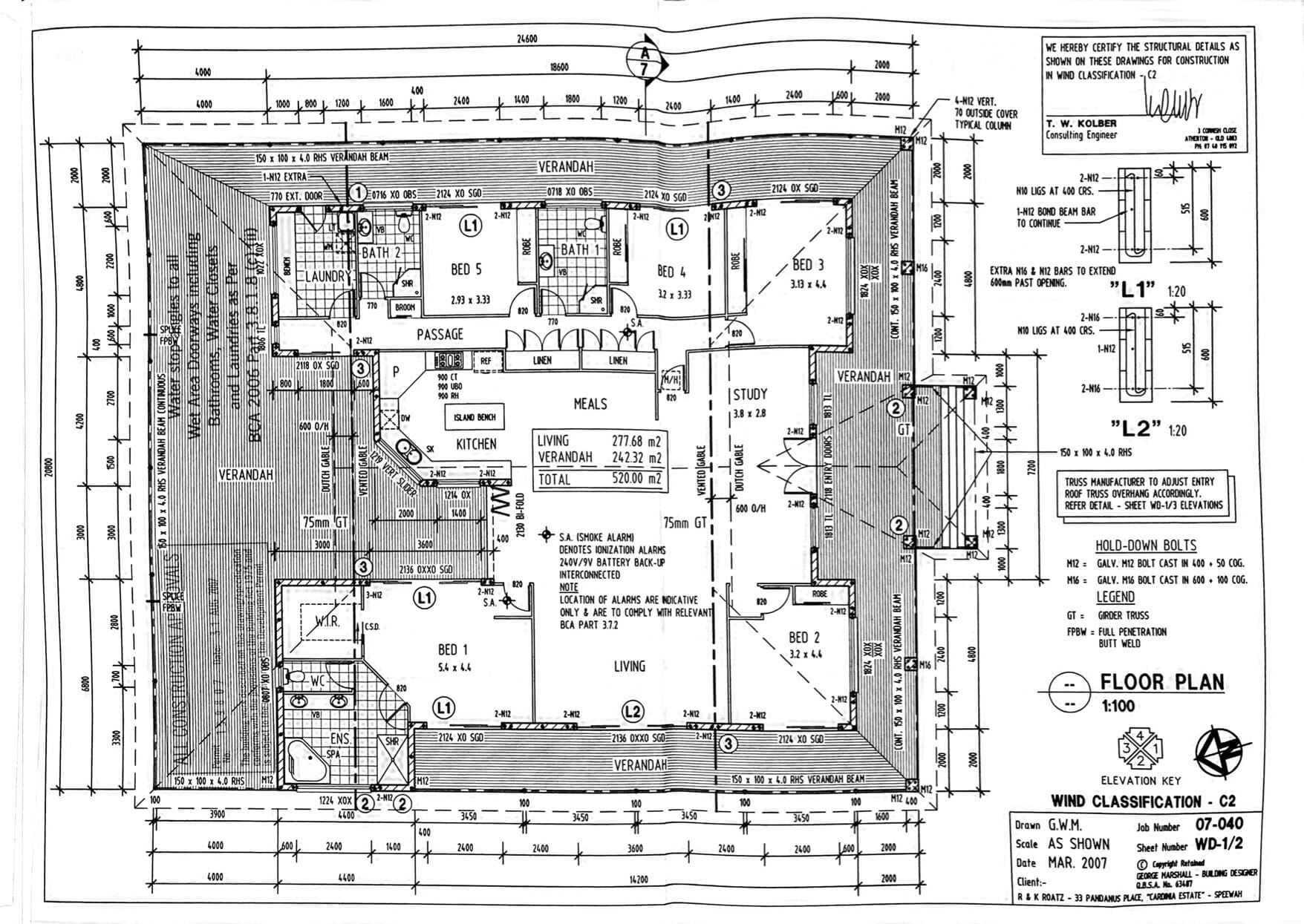 Floor Plan 33 Pandanus Close