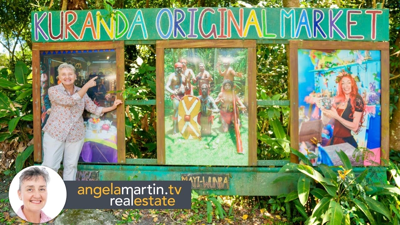 Tour of Kuranda Original Markets - A living in Kuranda Series by Angela Martin Real Estate